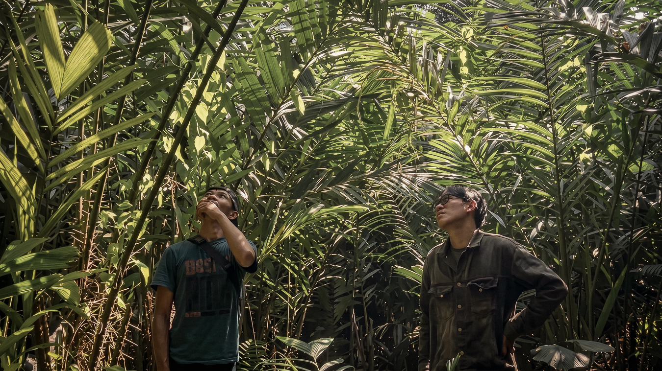 Ahmad Syifaul Fuady and Team Sourcing in Wonosalam Forest